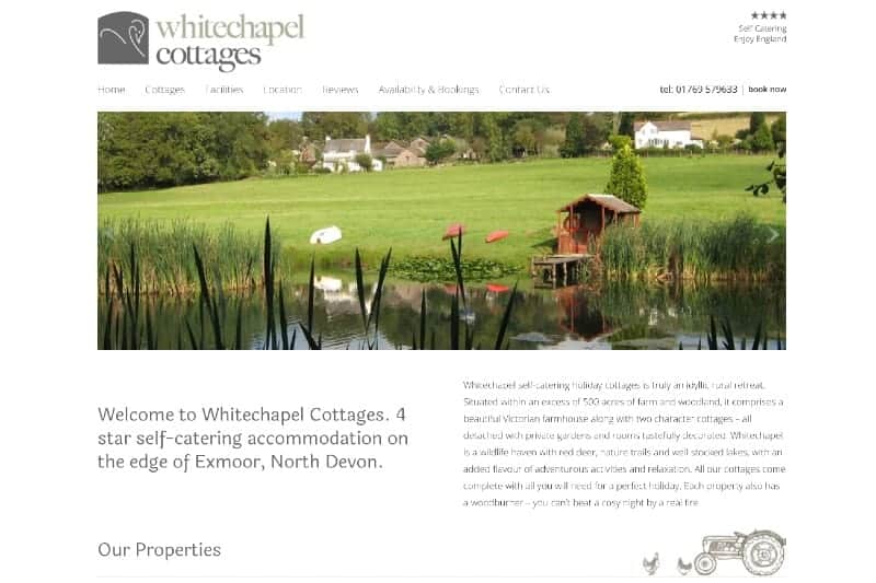 Whitechapel Holidays 2 Whitechapel Cottages web shot